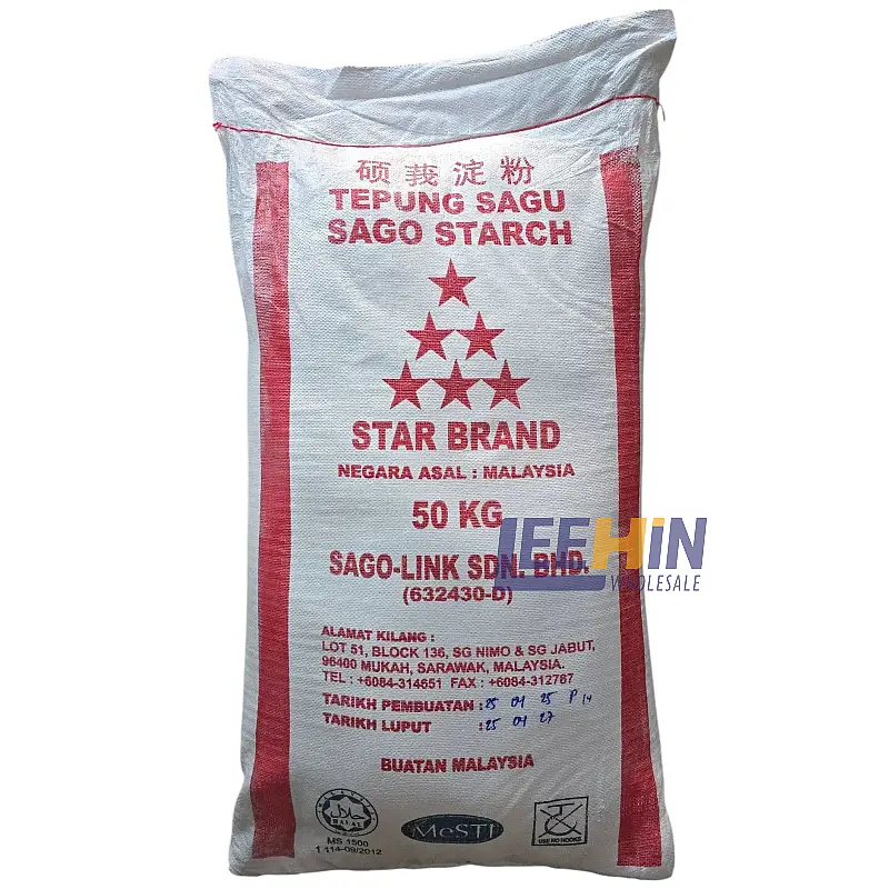 {Preorder: ETA 1 week} Tepung Sago Cap Bintang Sago Starch 50kg 硕莪(沙谷)粉 