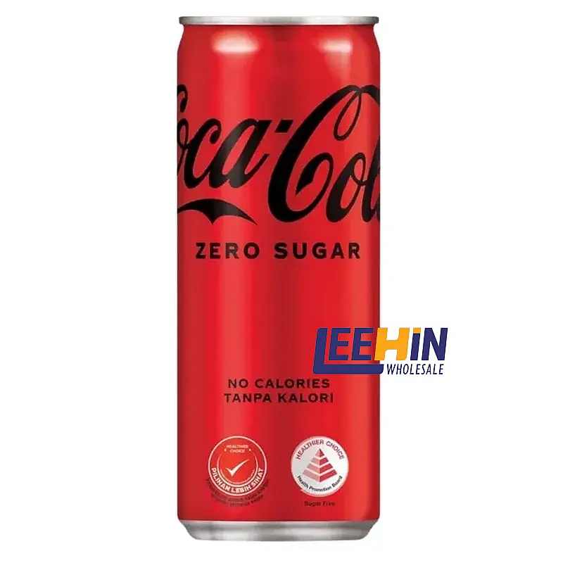Coca-Cola <Zero Sugar> Tin 320ml 可口可乐铁罐 x12 