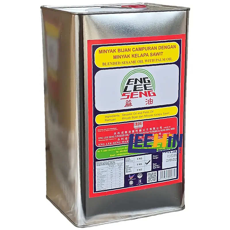 Minyak Bijan Eng Lee Seng Sesame Oil 6kg 永利成麻油 