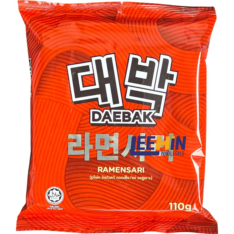 Daebak Ramensari Plain Noodle 110gm x40 