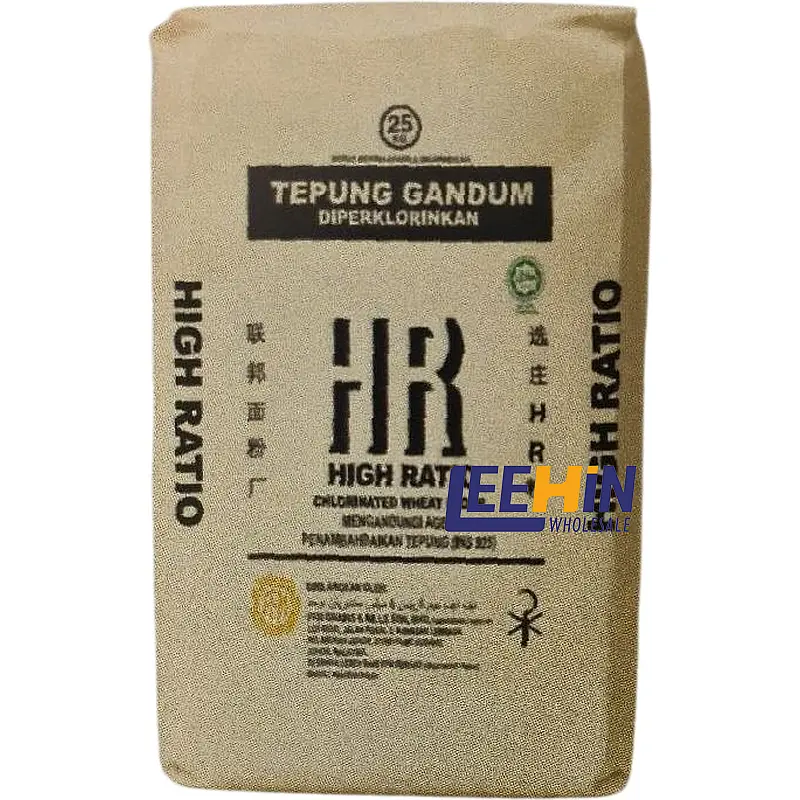 Tepung Gandum HR (High Ratio) 25kg HR蛋糕高劲面粉 Chlorinated High Protein Wheat Flour 