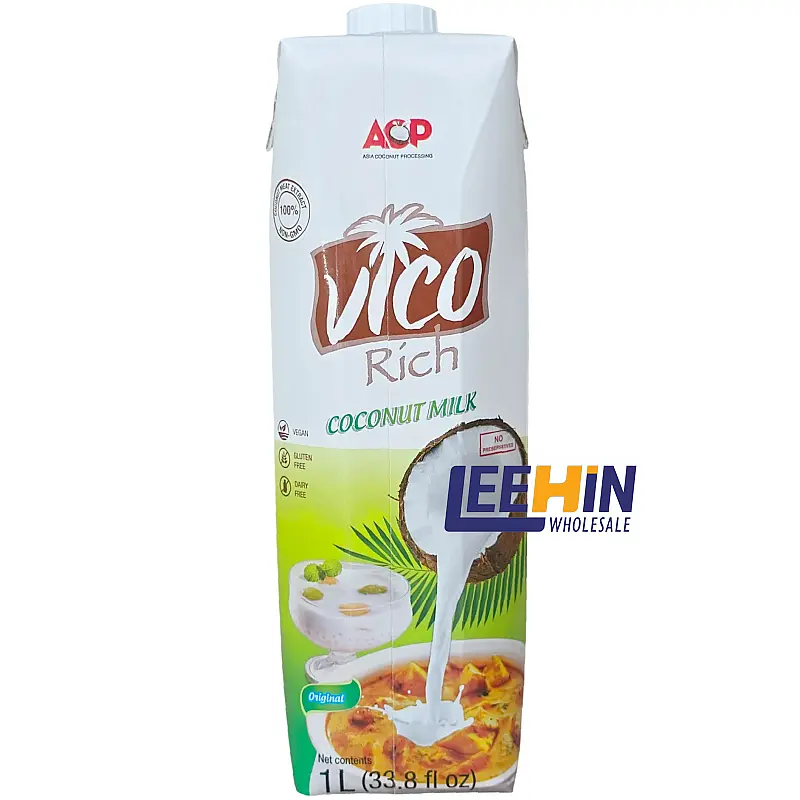 Santan Vico Coconut Milk (18% Fat) 1Lt 