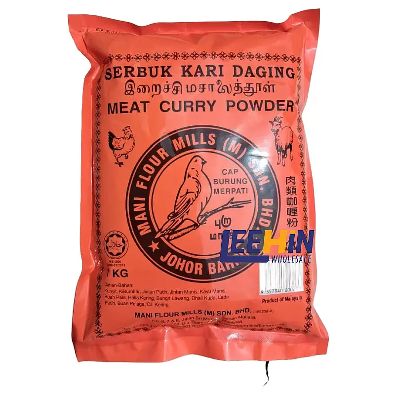 Cap Burung Kari Daging 1kg Meat Curry Powder 